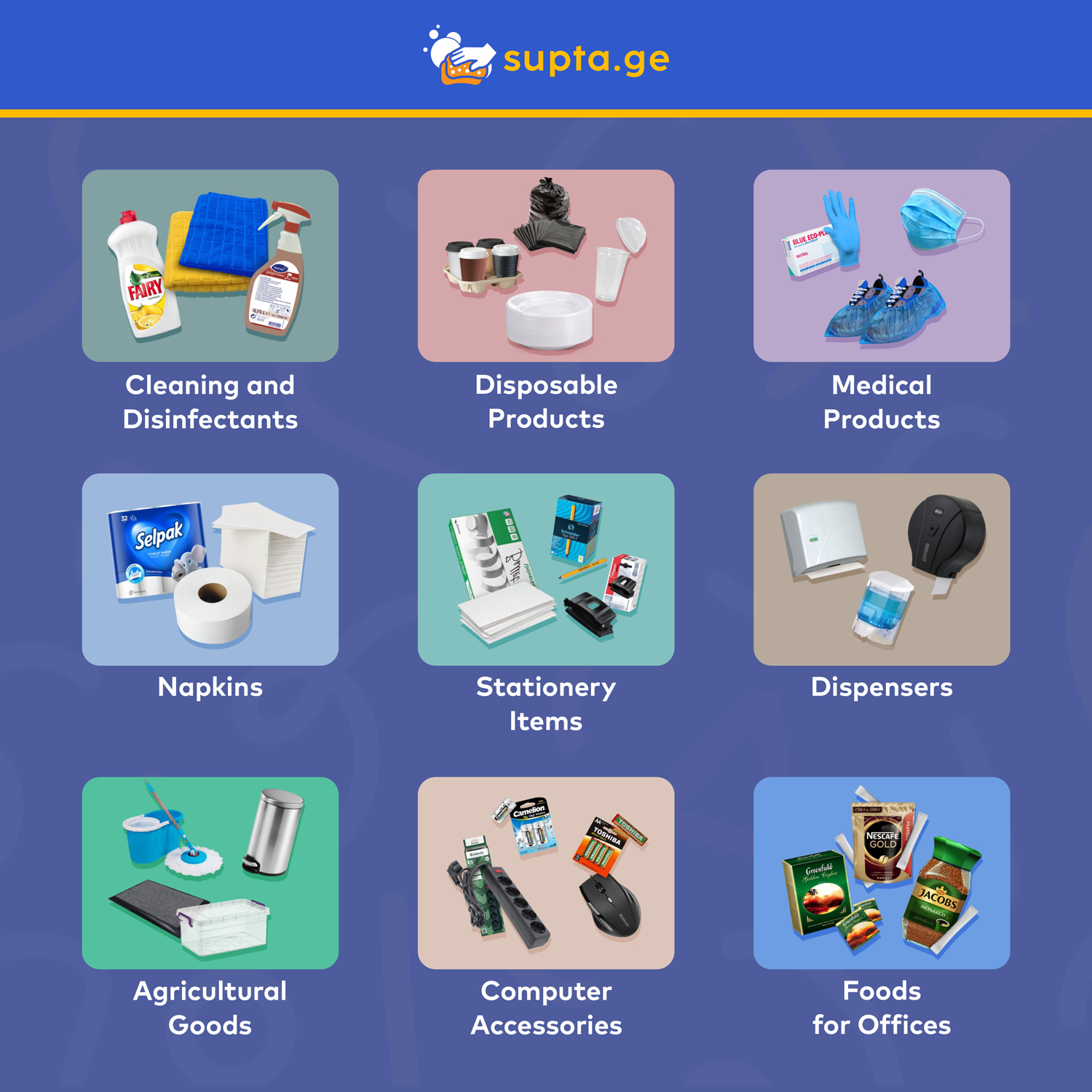 categories list